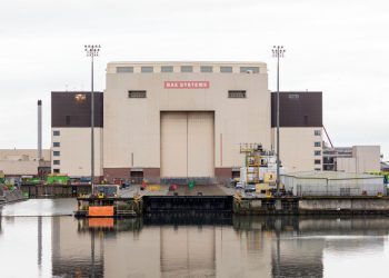 Plans to reclad BAE Systems’ Devonshire Dock Hall