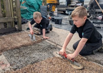 Family firm surprises Cumbrian primary school with random act of kindness