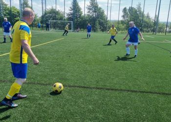 Walking football teams contest Marsh and Quay Cup