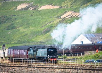 WATCH: Hundreds see steam train travel through Cumbria