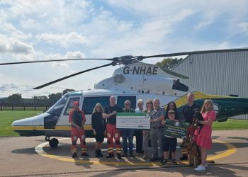 cumbrian-engineering-company-marks-10th-anniversary-with-air-ambulance-donation