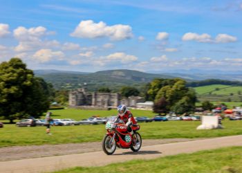 In pictures: Leighton Hall revs up for outstanding motorcycle hill climb event