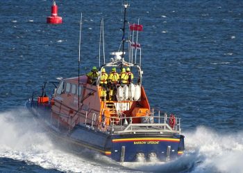 Barrow RNLI’s search after emergency beacon activates near wind farm