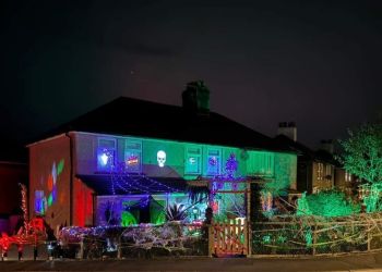 Hensingham Halloween house is bringing joy and raising money for charity