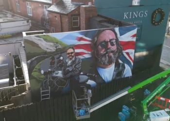 WATCH: Dave Myers tribute mural created in Barrow