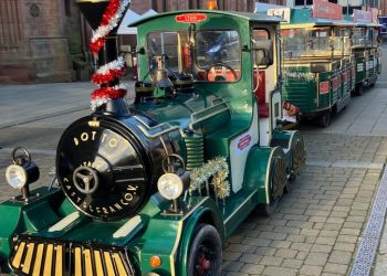 All aboard the Santa train in Kendal this Christmas