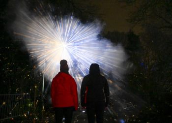 In pictures: Workington Hall sparkles with spectacular light show