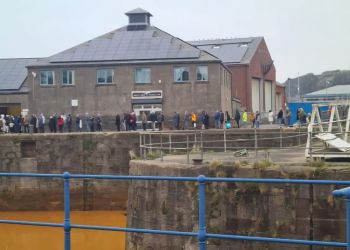 Joy as locally-caught fish sales return to Whitehaven Harbour