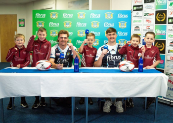 Have you ever fought a kangaroo? Young fans quiz Workington Town players