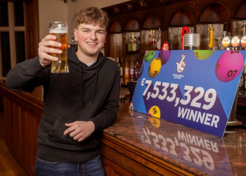 Carlisle man, 20, celebrates whopping £7.5 million National Lottery win