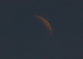 Cumbrian stargazers capture partial lunar eclipse