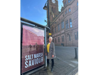 Unusual advert appears in Barrow town centre