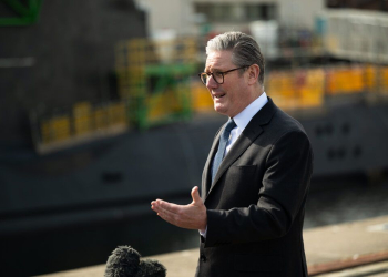 Prime Minister Sir Keir Starmer visits Barrow to mark sea defence milestone