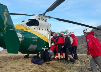 Rescue teams attend two incidents at same time on Scafell Pike