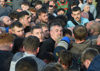 In pictures: Uppies & Downies Easter Tuesday 2025