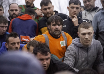 In pictures: Uppies and Downies Good Friday 2025