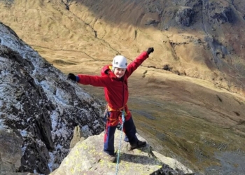 Cumbrian 10-year-old completes record third run of Wainwrights