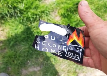 More anti-second home stickers appear in Lake District