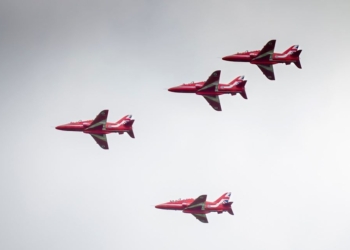 Your pictures: Red Arrows fly over Cumbria