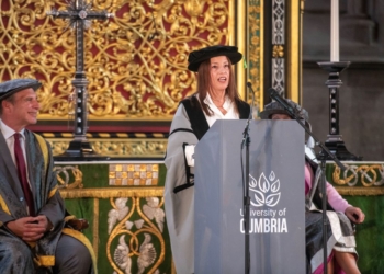Leading Cumbrian cultural figure named Alumnus of Year by university
