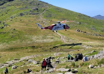 Lake District fell runner airlifted after fall