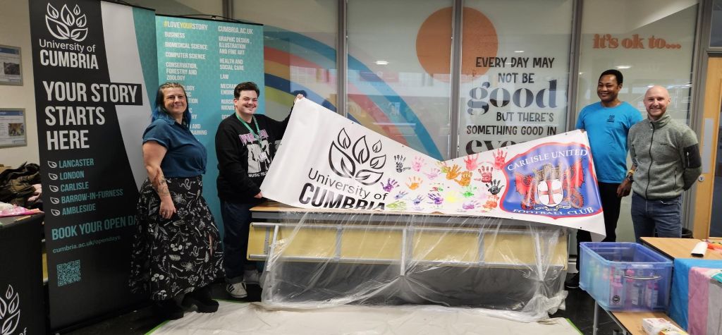 University of Cumbria celebrates community and inclusion at Cumbria Pride event