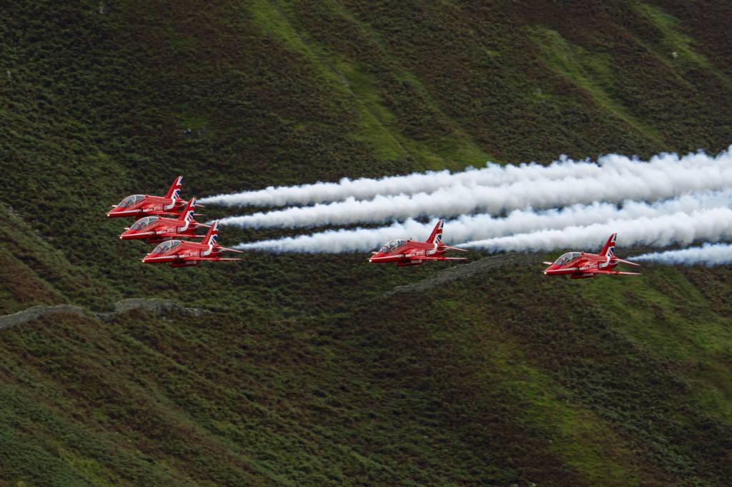 Your pictures: Red Arrows in Lake District