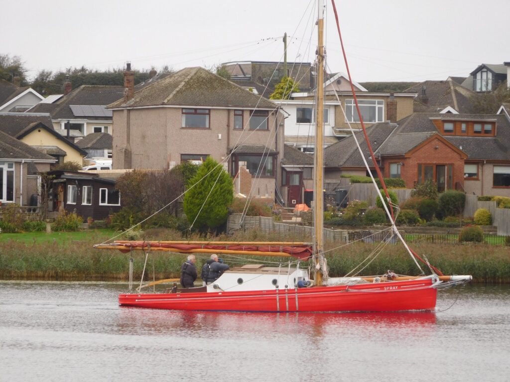 Successful sea trials for historic Morecambe Bay boat