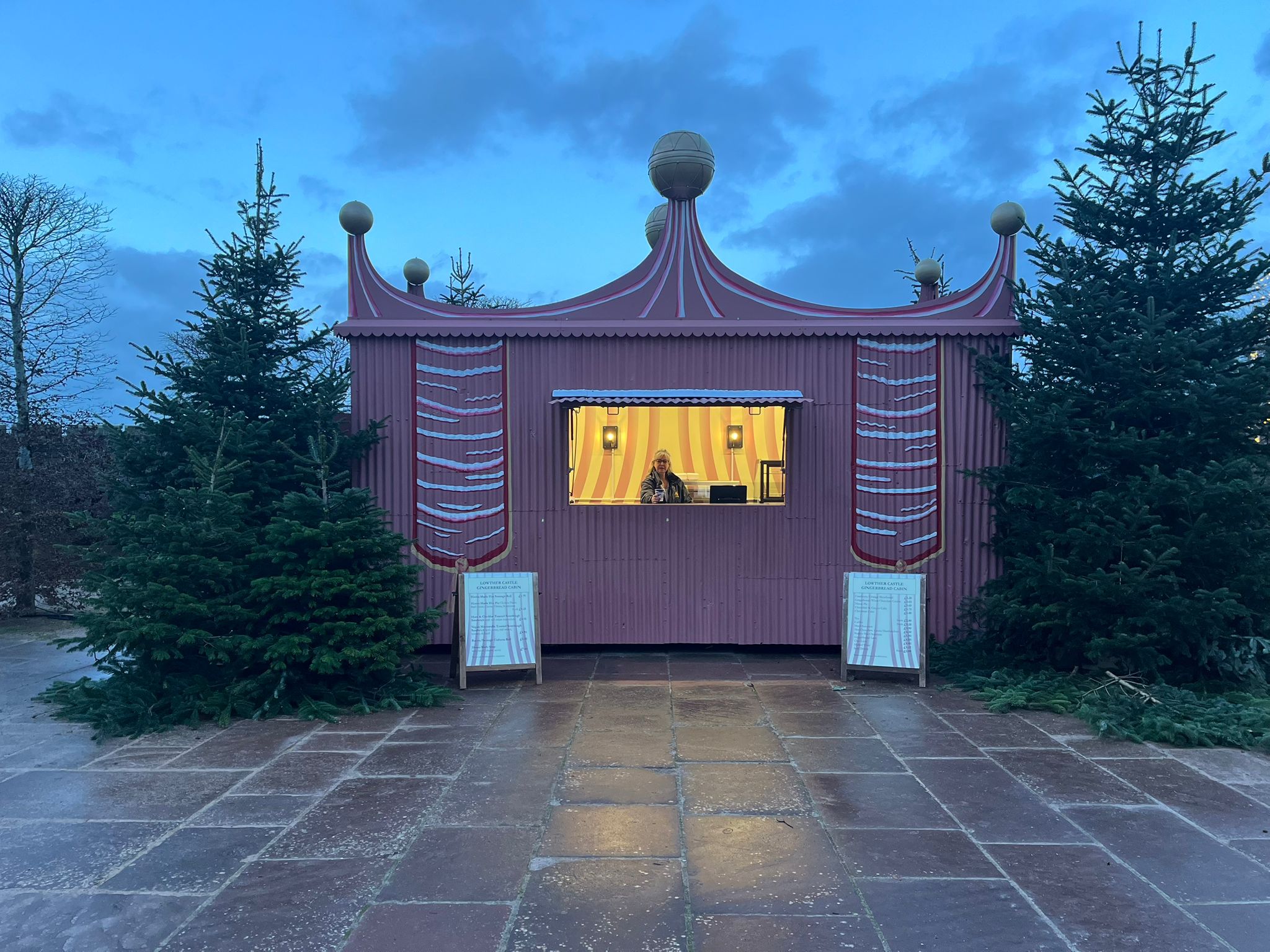 Lowther Castle’s Gingerbread Cabin to open for festive treats