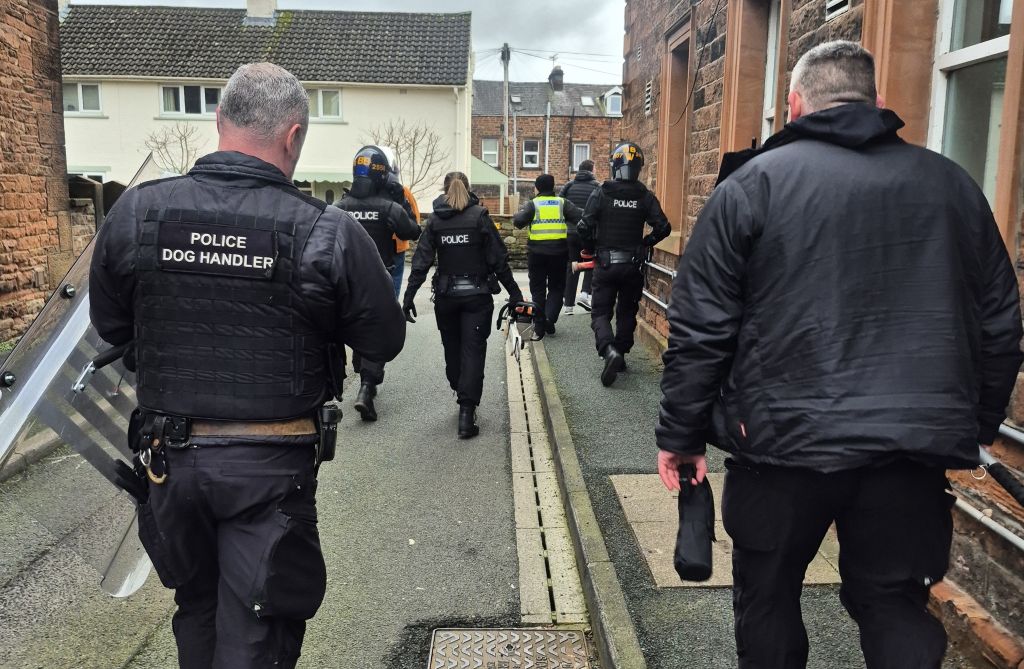 Penrith drugs raid finds £1,500-worth of cocaine