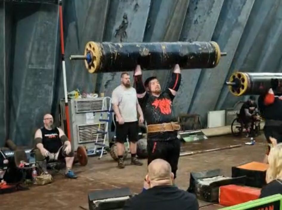 WATCH: Cumbrian teen celebrates more strongman success