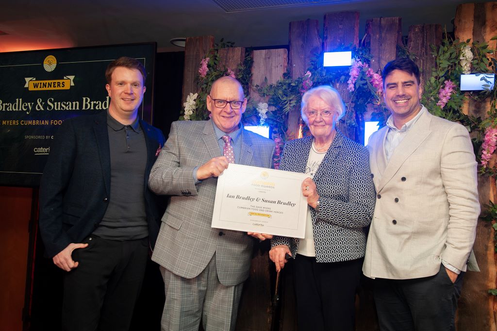 ‘Artisan firms are the lifeblood of this country’  – TV star Chris Bavin congratulates Cumbria Food Awards winners