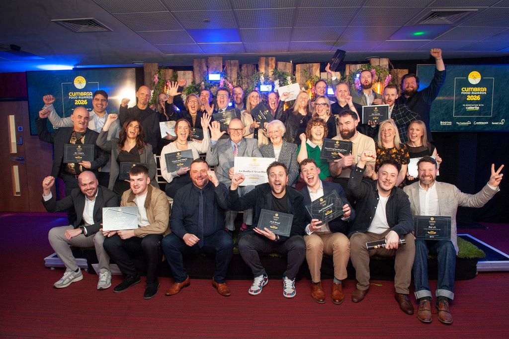 ‘Artisan firms are the lifeblood of this country’  – TV star Chris Bavin congratulates Cumbria Food Awards winners