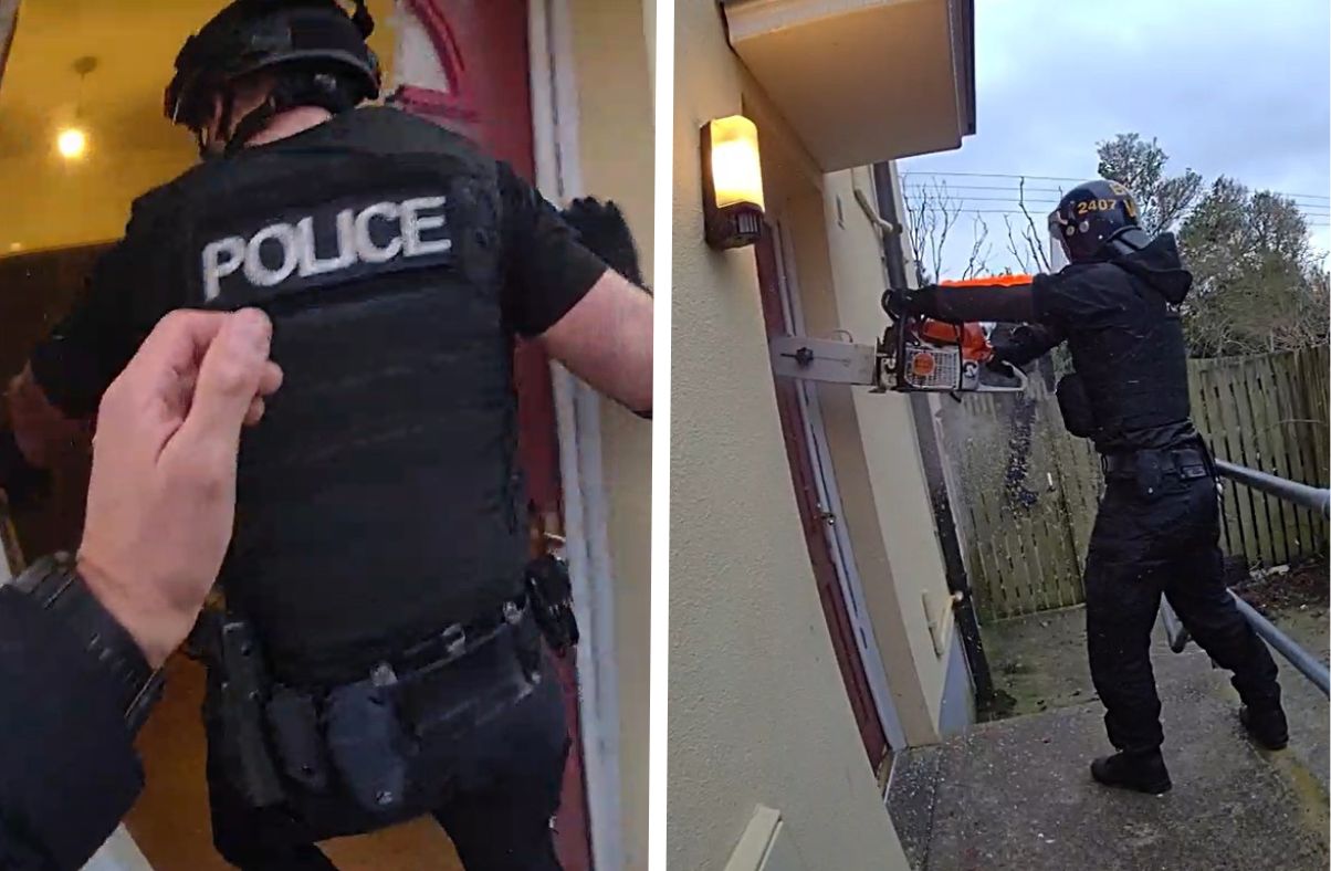 20 arrests, £15,000 and weapons seized as police carry out drugs raids across Cumbria