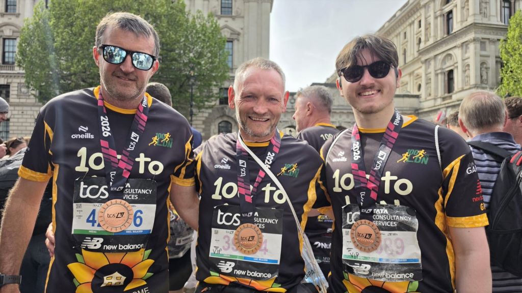 Marathon man Gary McKee completes 100toLDN challenge