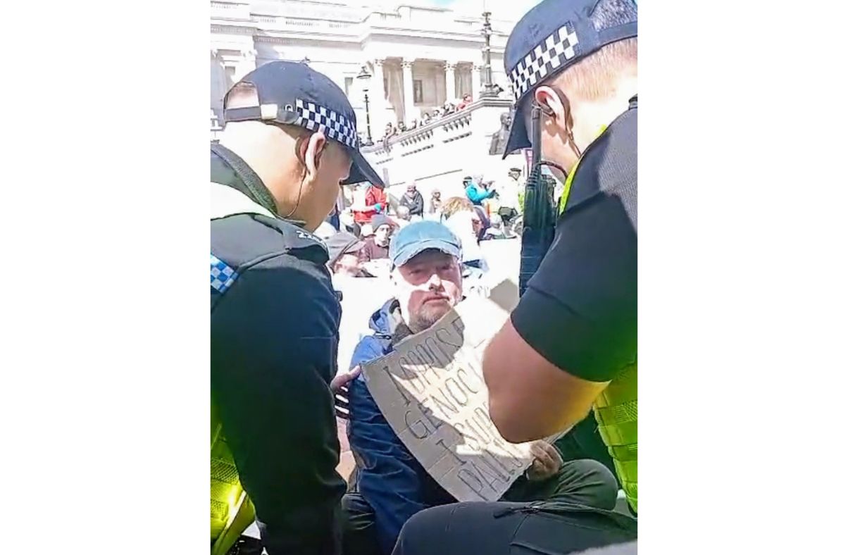 Six Cumbrians arrested during London Palestine Action protest