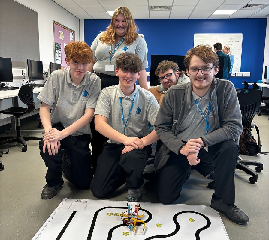 Robotics School Sprint challenge launches