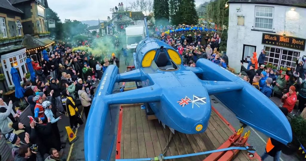 Donald Campbell’s Bluebird K7 set to return to the water