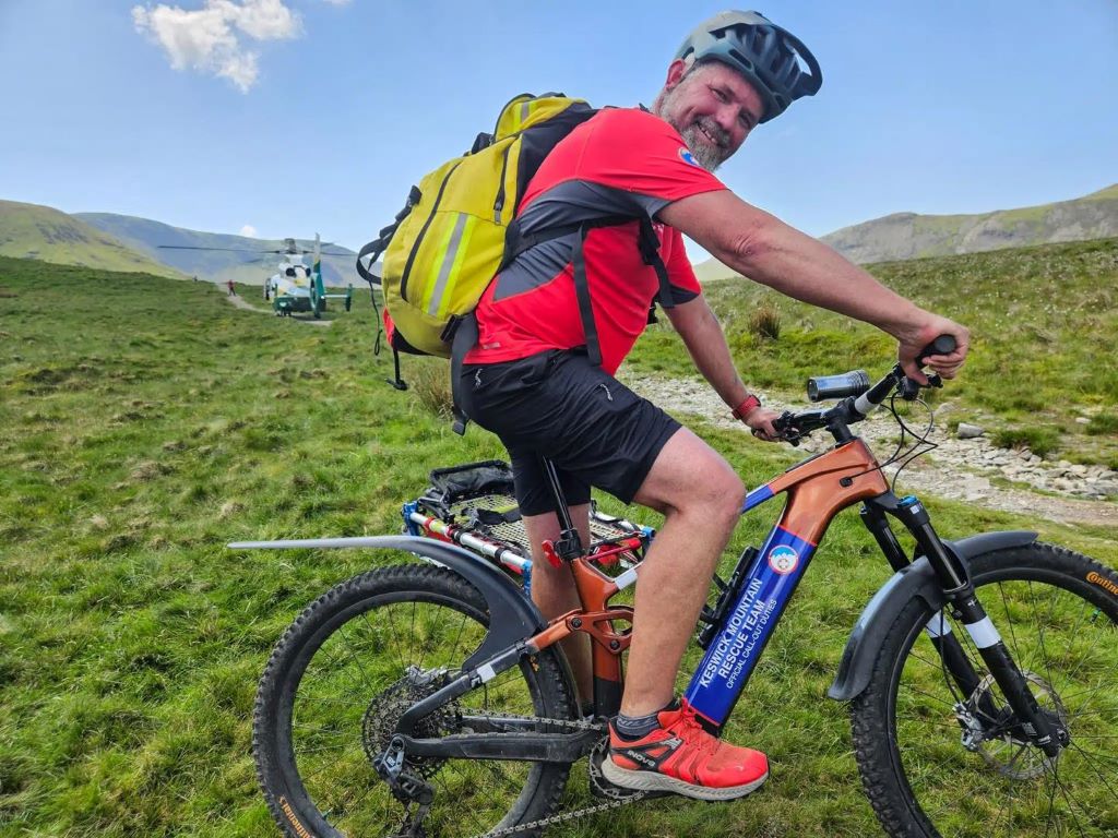 Lake District walker airlifted to hospital after suffering chest pains