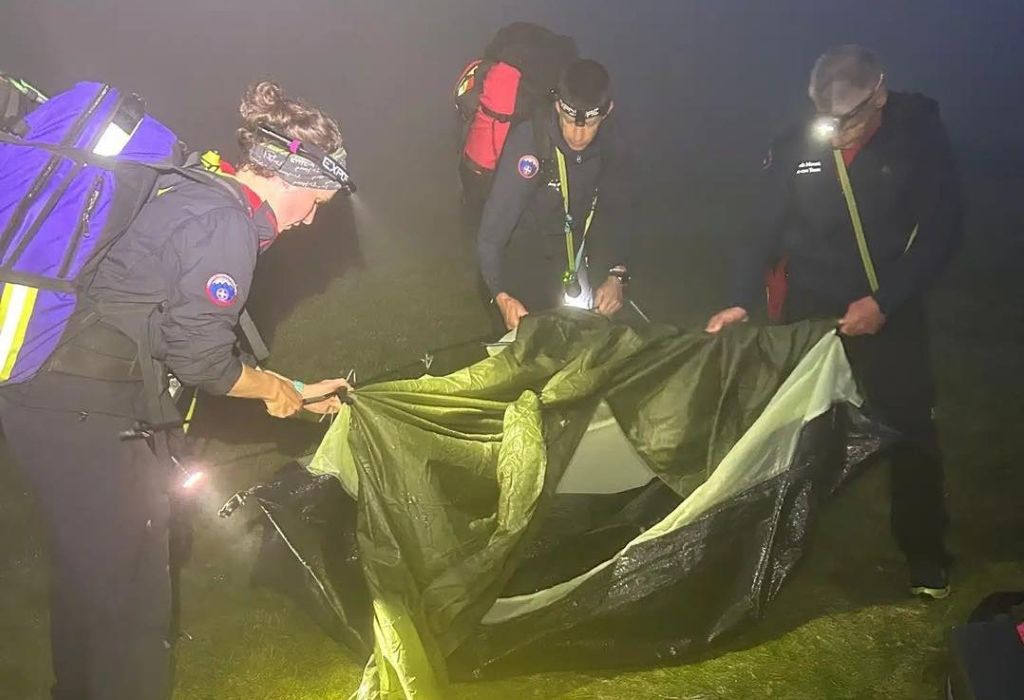 Apologetic Lake District campers saved in early hours rescue