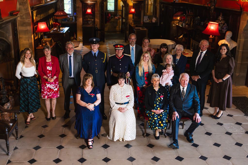 Three Cumbrians honoured for outstanding contributions to communities