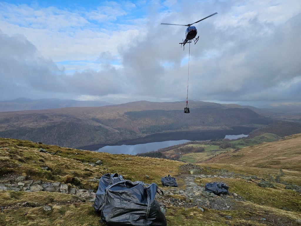 Three-year project to repair and maintain Lake District fell route starts