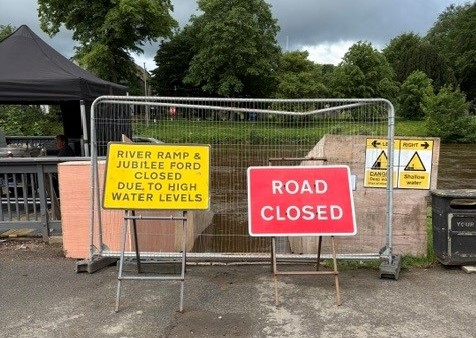 Appleby Horse Fair: River Eden access closed due to high water levels
