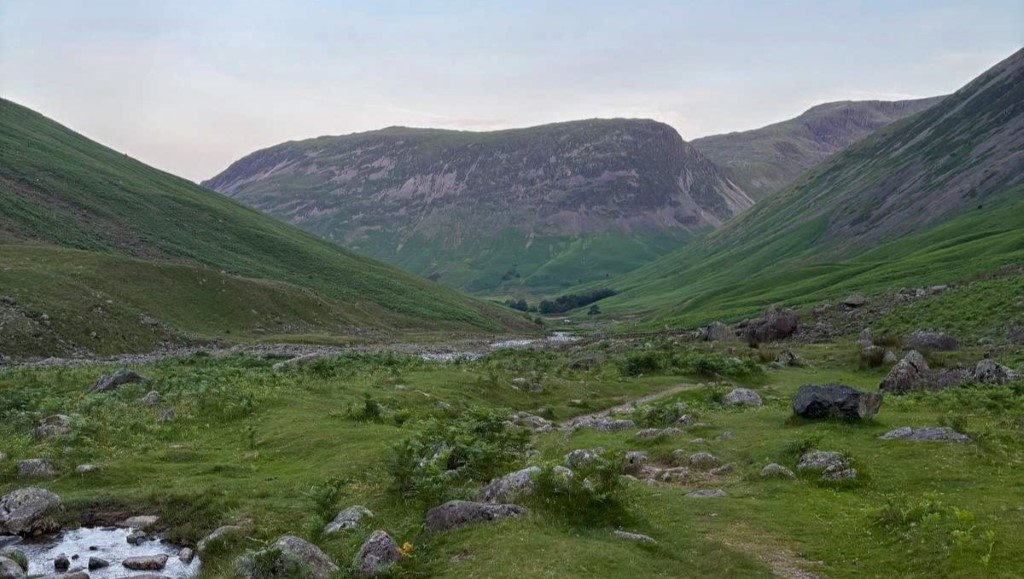 Exhausted Lake District walker escorted off fell in early hours by mountain rescue