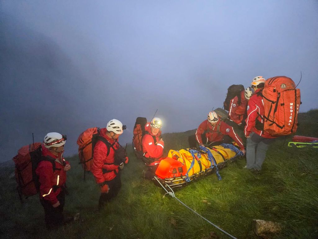 Lake District walker airlifted to hospital after dislocating shoulder