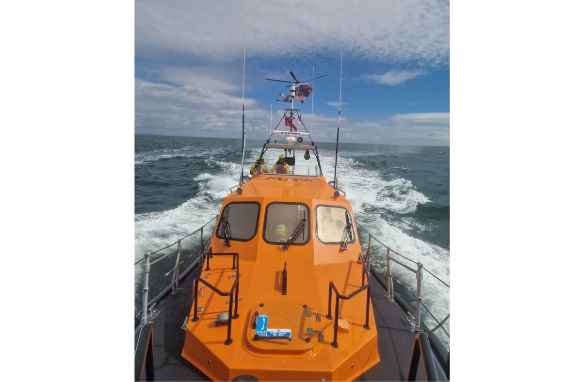 Workington RNLI’s call out while preparing for joint exercise