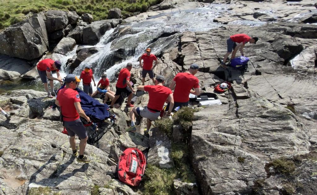 Man rescued after injuring ankle at Lake District swimming hotspot