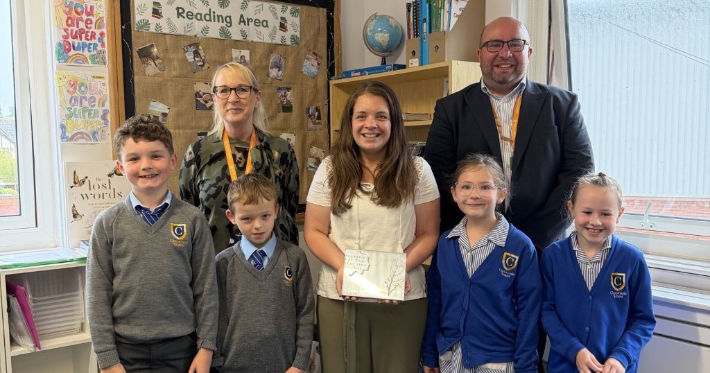 Barrow school teacher scoops national award