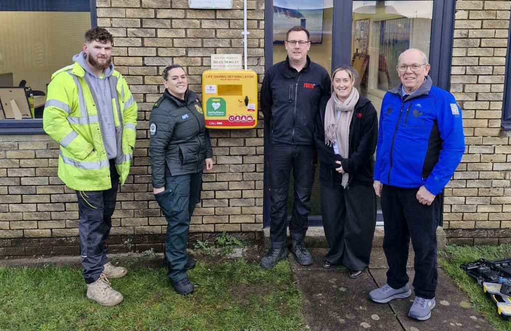 Bill Morley’s defibrillator campaign reaches milestone