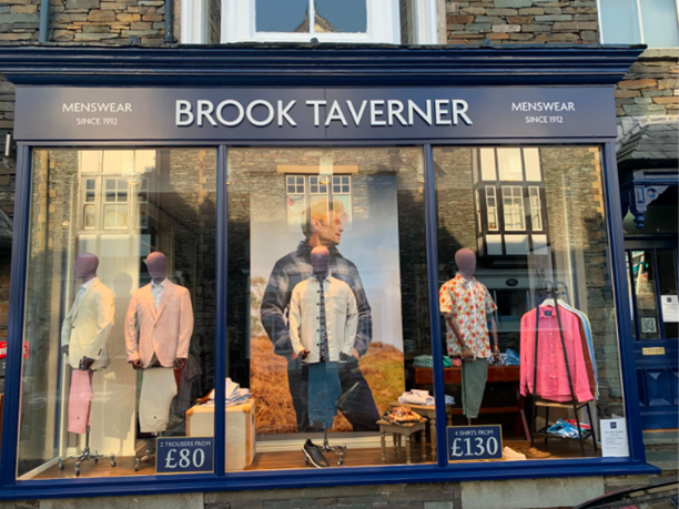 Menswear brand opens in Lake District town